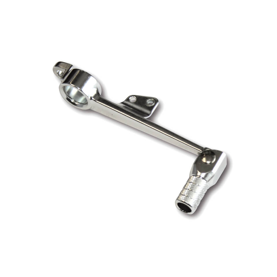 Foot brake lever aluminium, HONDA CBR 600 RR, 03-06, foldable, silver, silver