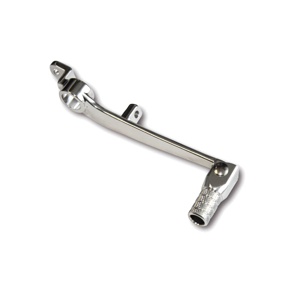 Foot brake lever aluminium, SUZUKI GSX-R, foldable, silver, silver