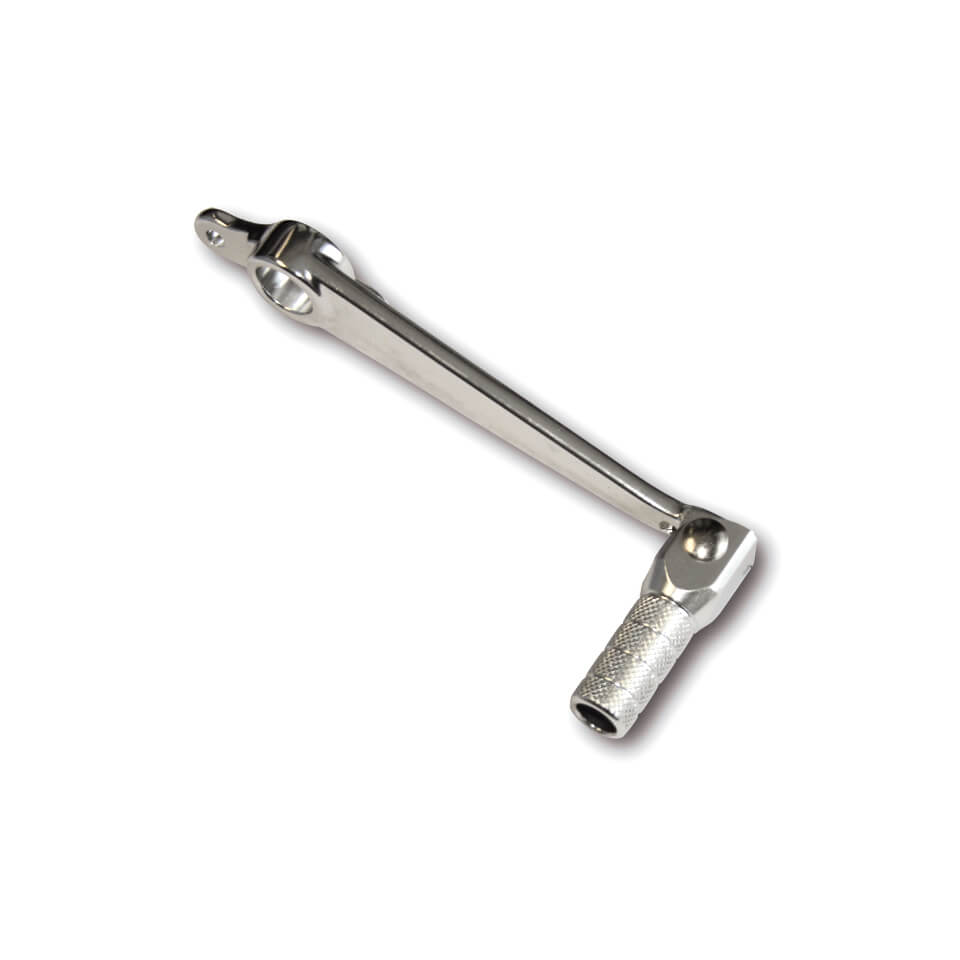Foot brake lever aluminium, SUZUKI GSF 600, 96-05, GSF 1200, 96-05, foldable, silver, silver