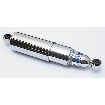 HAGON Chrome caps top + bottom, 4 pcs., silver, silver