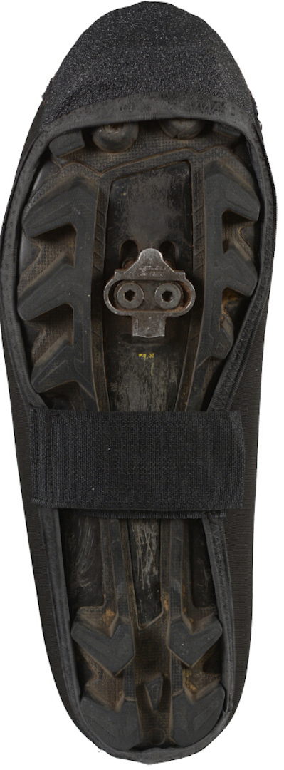 Side view of Klan-e Neoprene Overshoes, black, Size L for Men