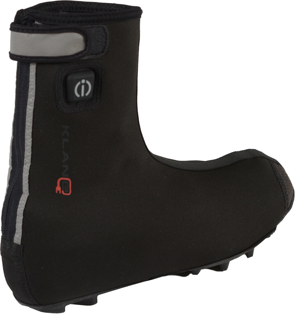 Side view of Klan-e Neoprene Overshoes, black, Size L for Men