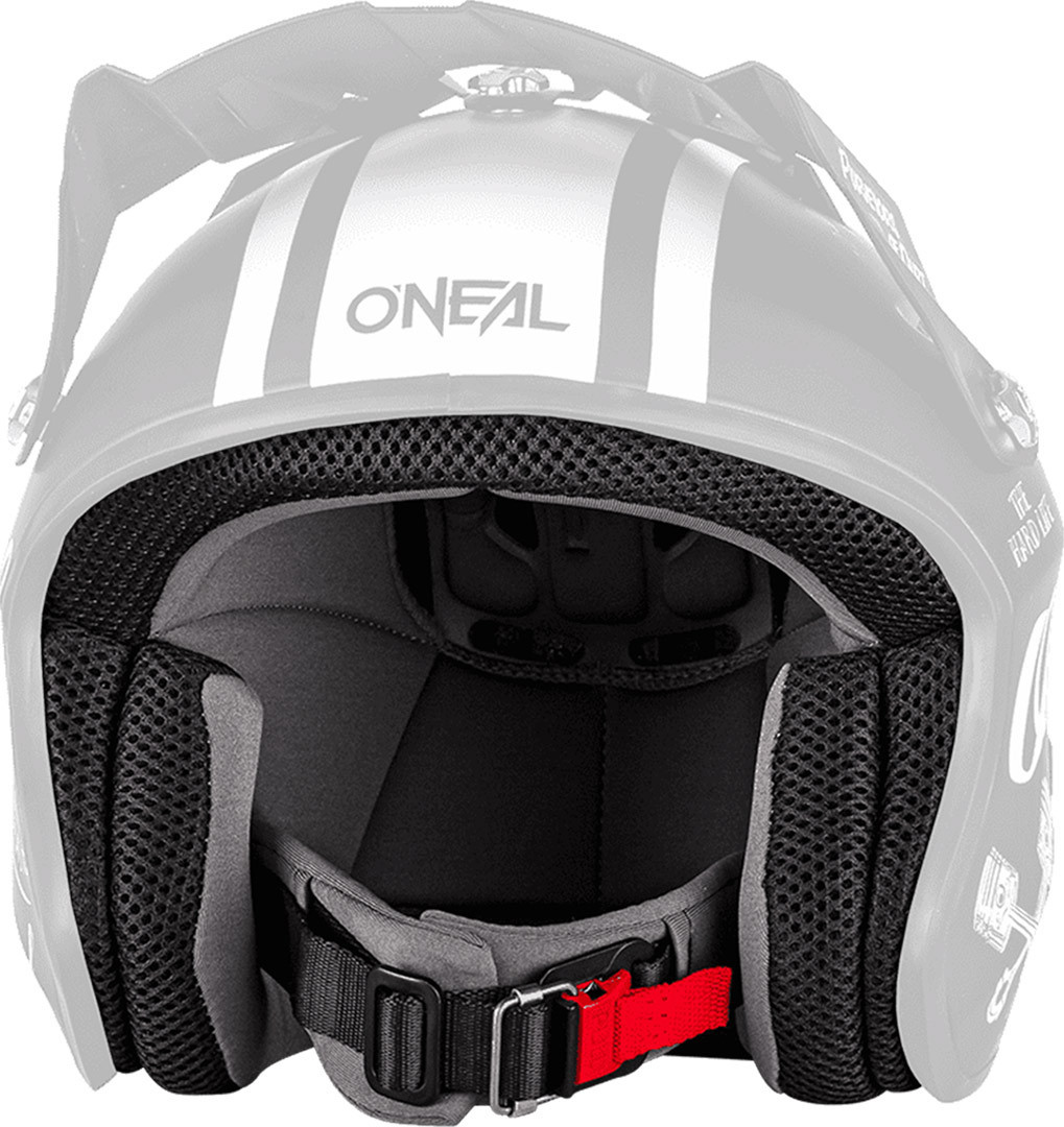 Oneal Slat Liner & Cheek Pads, grey, Size S, grey, Size S