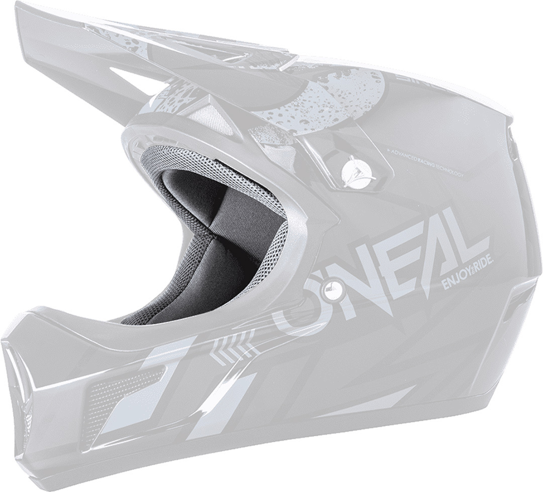 Oneal Sonus Liner & Cheek Pads, grey, Size XS, grey, Size XS