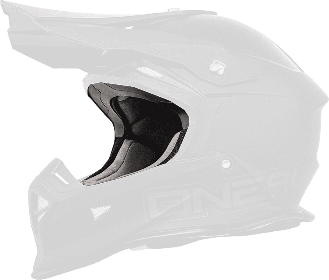 Oneal 2Series Evo Liner & Cheek Pads, grey, Size XS, grey, Size XS