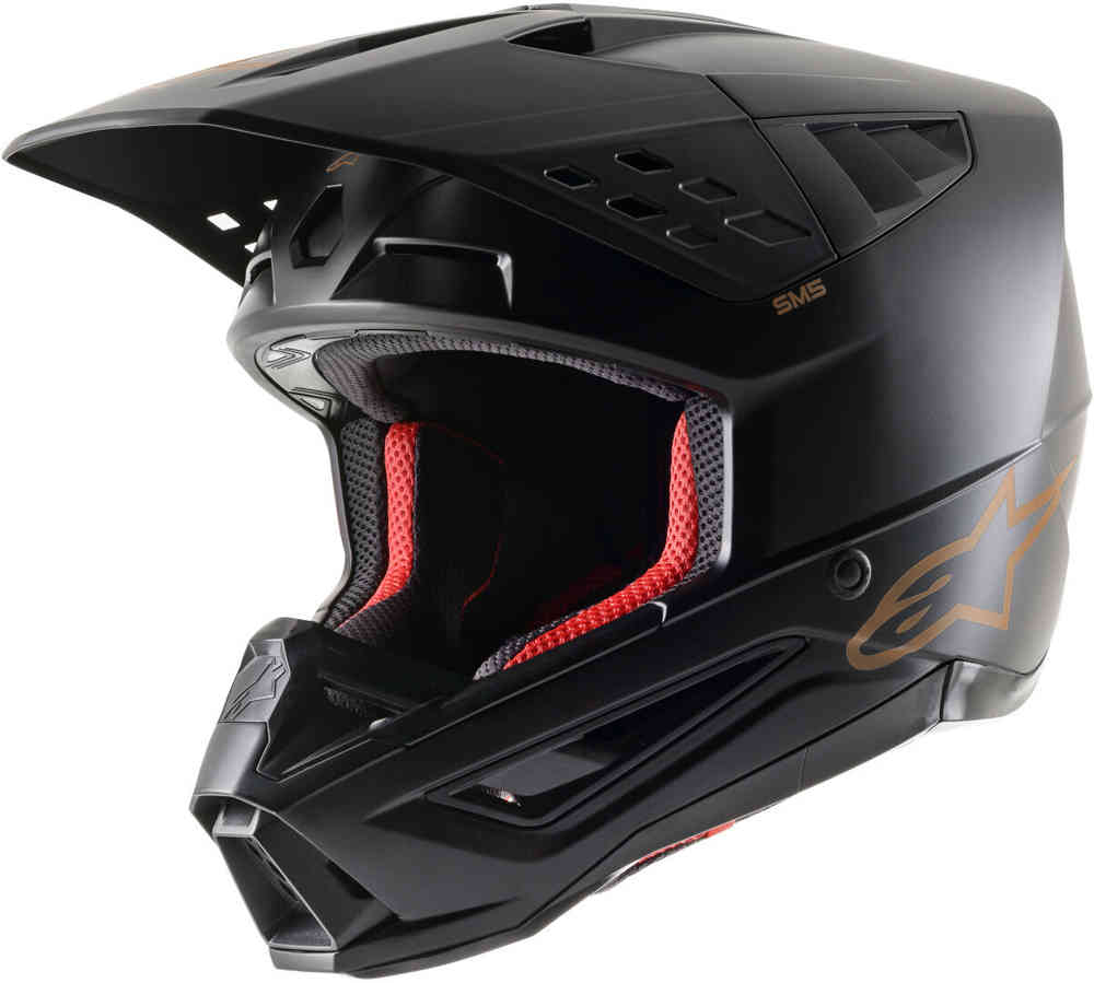 Alpinestars S-M5 Solid Мотокросс шлем