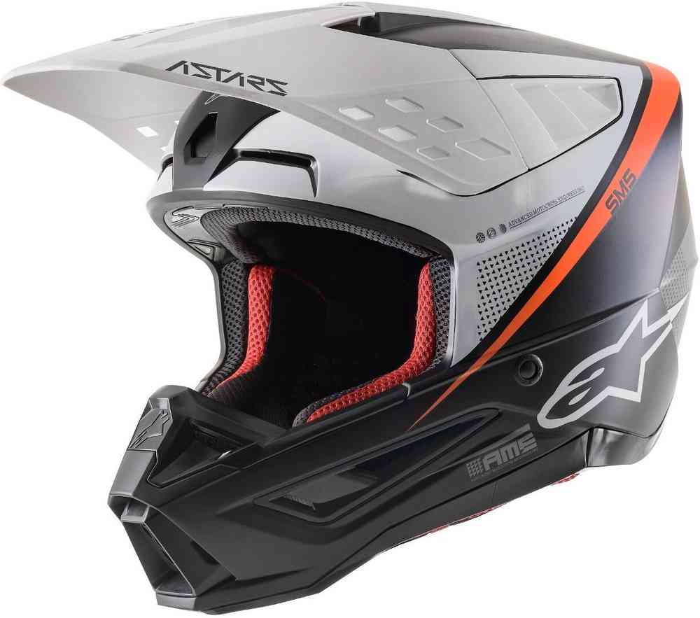 Alpinestars S-M5 Rayon Мотокросс шлем