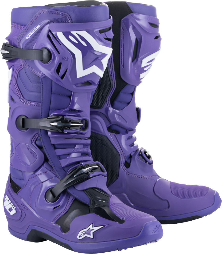 Alpinestars Tech 10 Мотокросс сапоги Пурпурный 8 (42) 