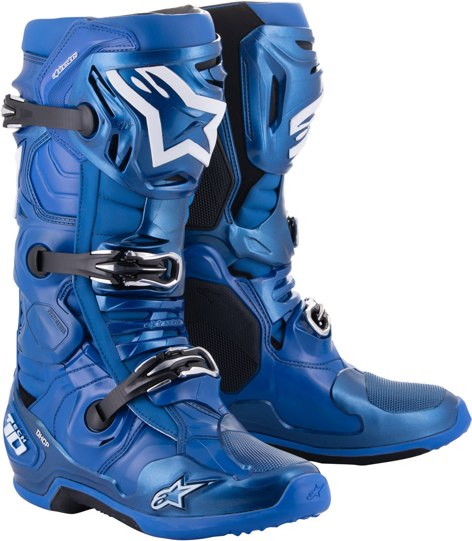 Alpinestars Tech 10 Мотокросс сапоги Синий/Черный 8 (42) 