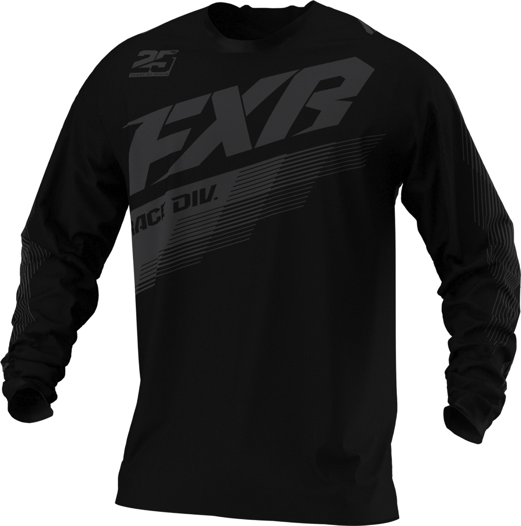 Image of FXR Clutch MX Gear Maglia Motocross, nero-grigio, dimensione S