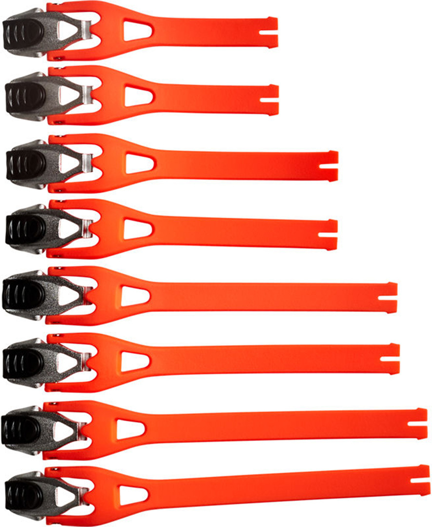Fox Comp5/5Y/3Y Motocross Verschluss Set, orange, orange