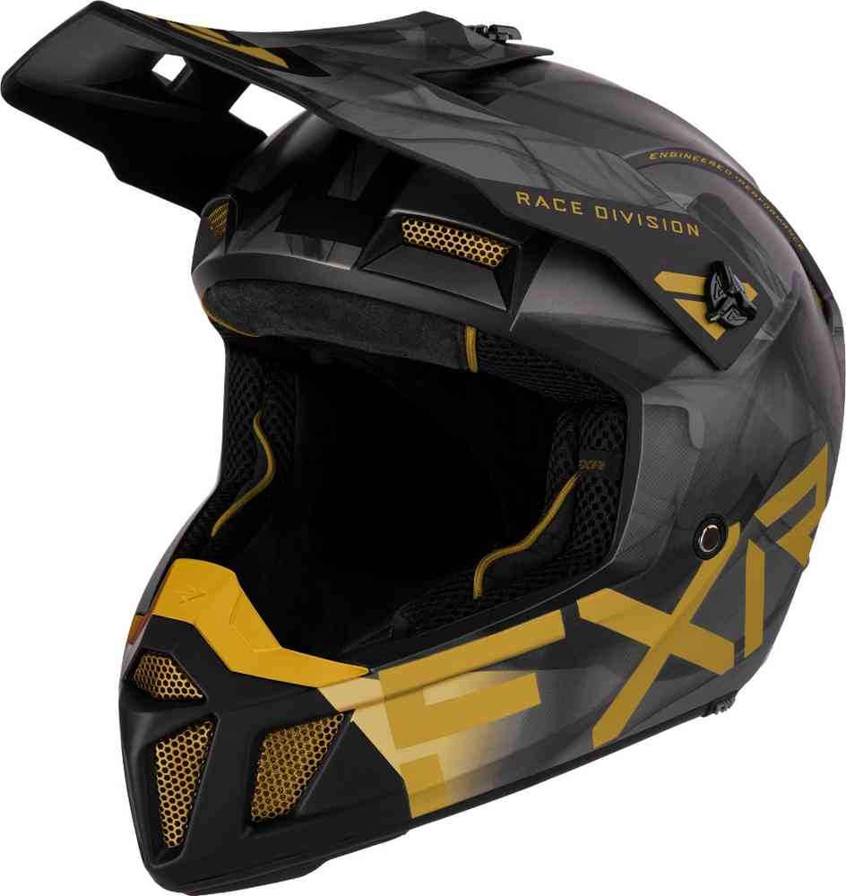 FXR Clutch Smoke MX Gear Motocross Helmet