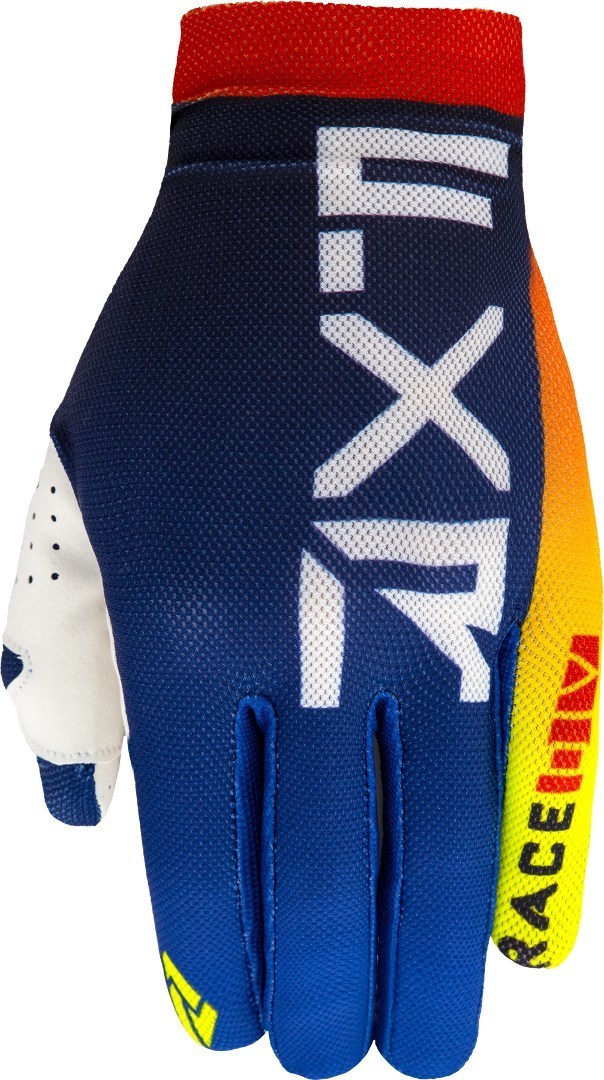 Image of FXR Slip-On Air MX Gear Guanti Motocross, rosso-blu-giallo, dimensione XL