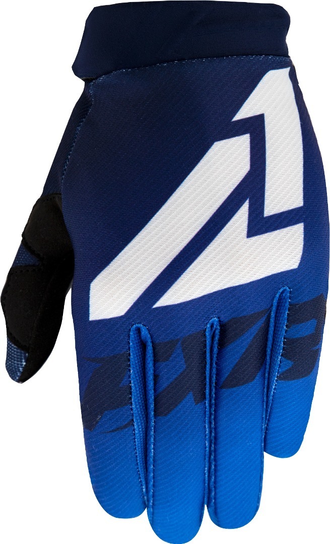 FXR Clutch Strap MX Gear Motocross Gloves, white-blue, Size S, white-blue, Size S