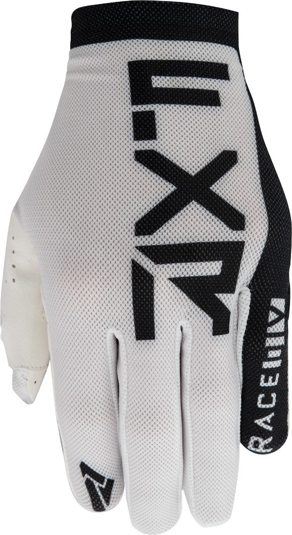 FXR Slip-On Air MX Gear Jeugd Motocross Handschoenen, zwart-wit, afmeting S