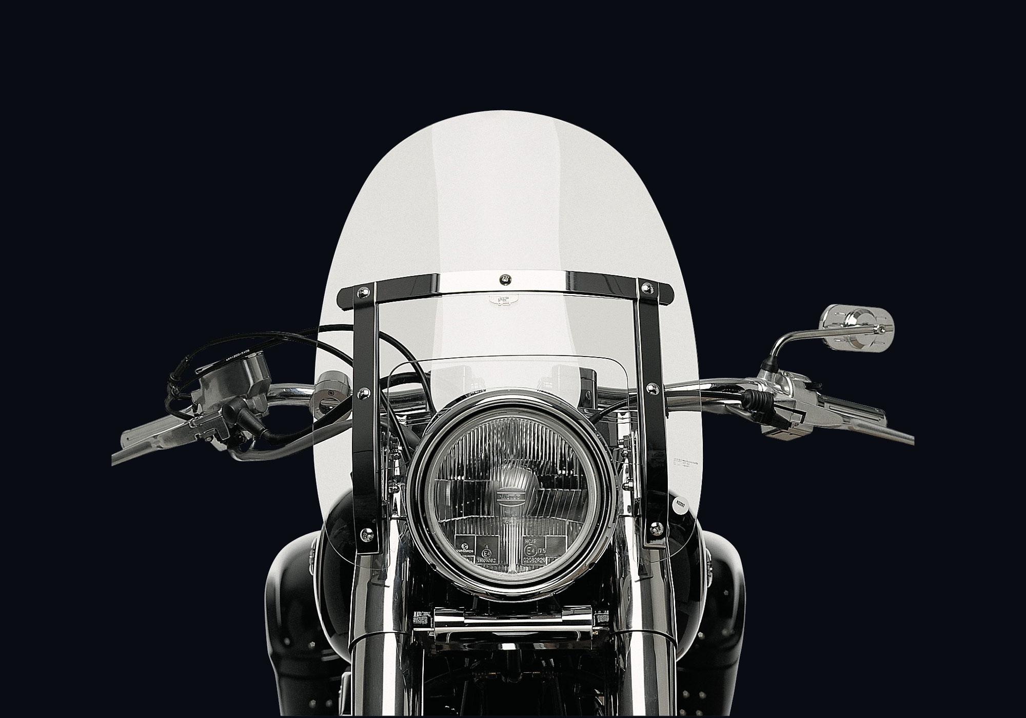 NATIONAL CYCLE windshield Ranger Heavy Duty Lexan® polycarbonate Quantum coated