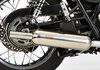 Preview image for SHARK EXHAUST Retro Classic high gloss polished stainless steel silver