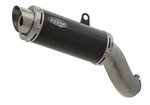 SHARK EXHAUST Factory eloxed aluminium black