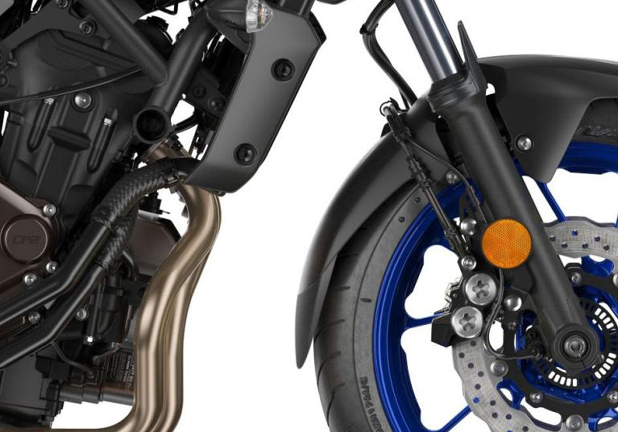BODYSTYLE front fender extension ABS plastics matt black, black