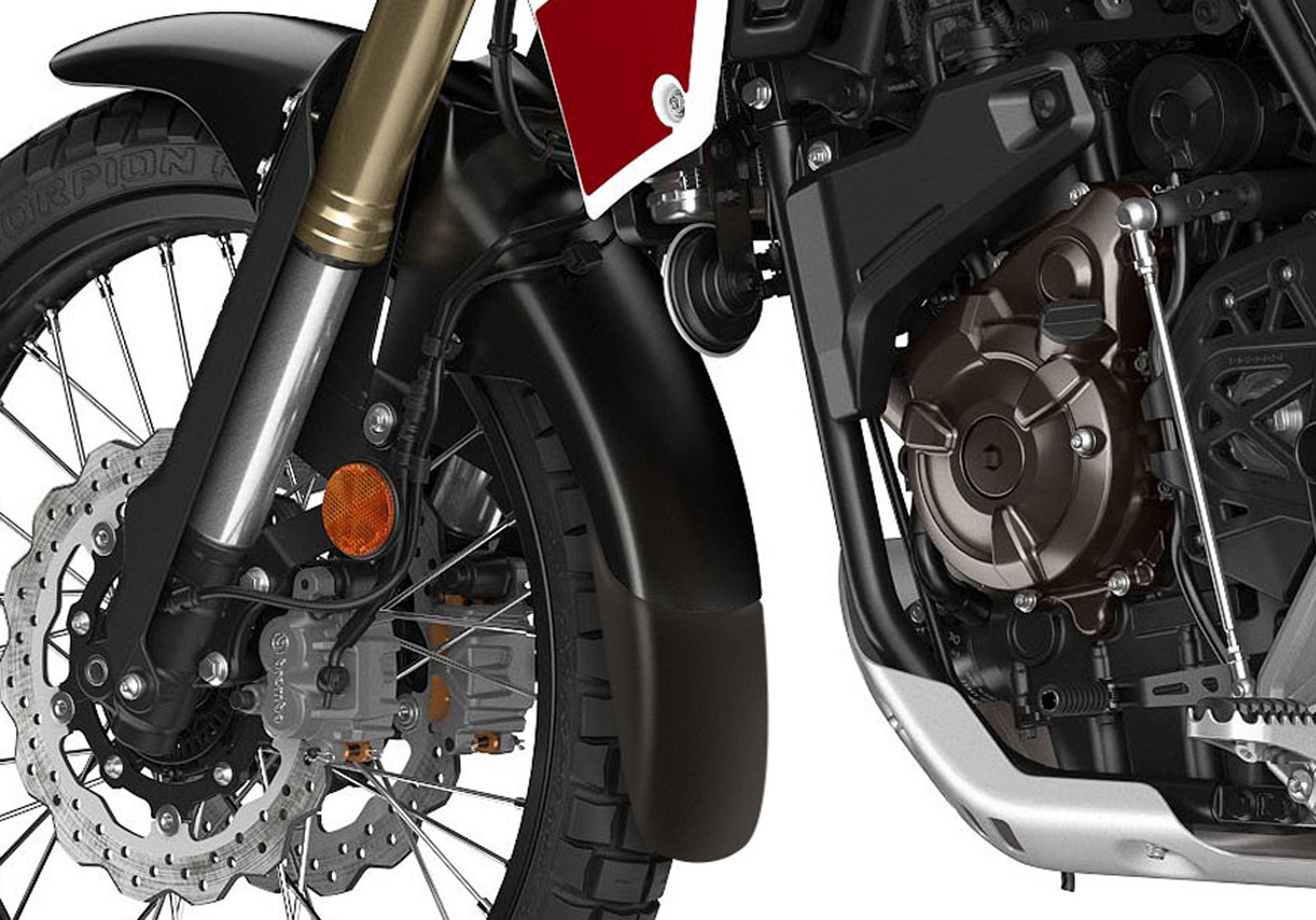 BODYSTYLE front fender extension ABS plastics matt black, black