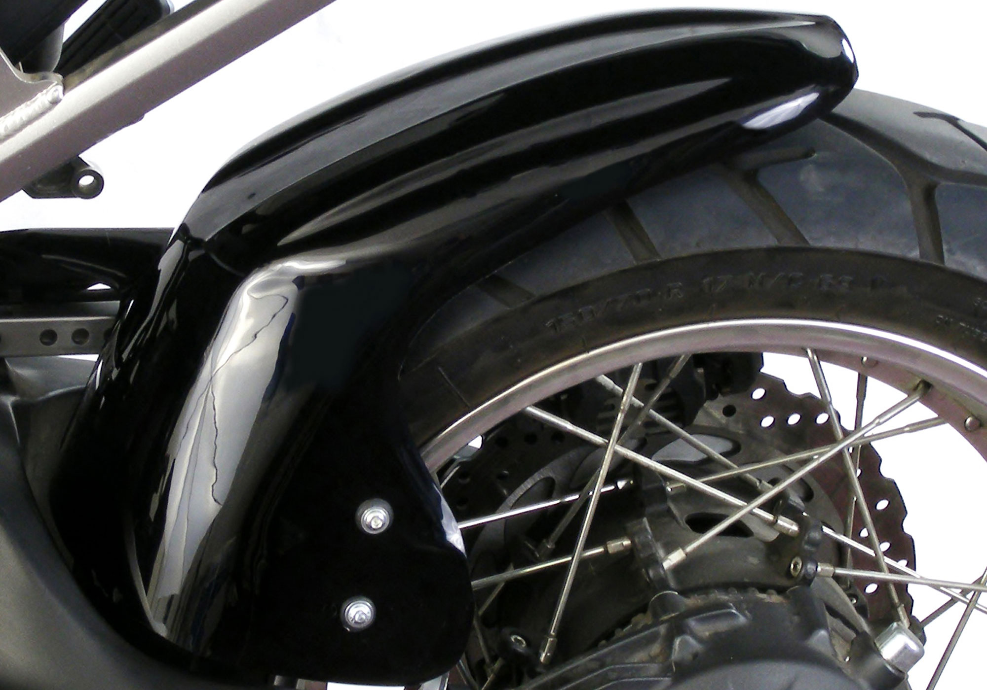 BODYSTYLE rear hugger ABS plastics black, black