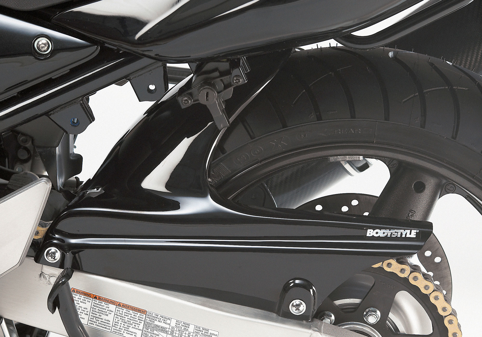 BODYSTYLE rear hugger ABS plastics unpainted
