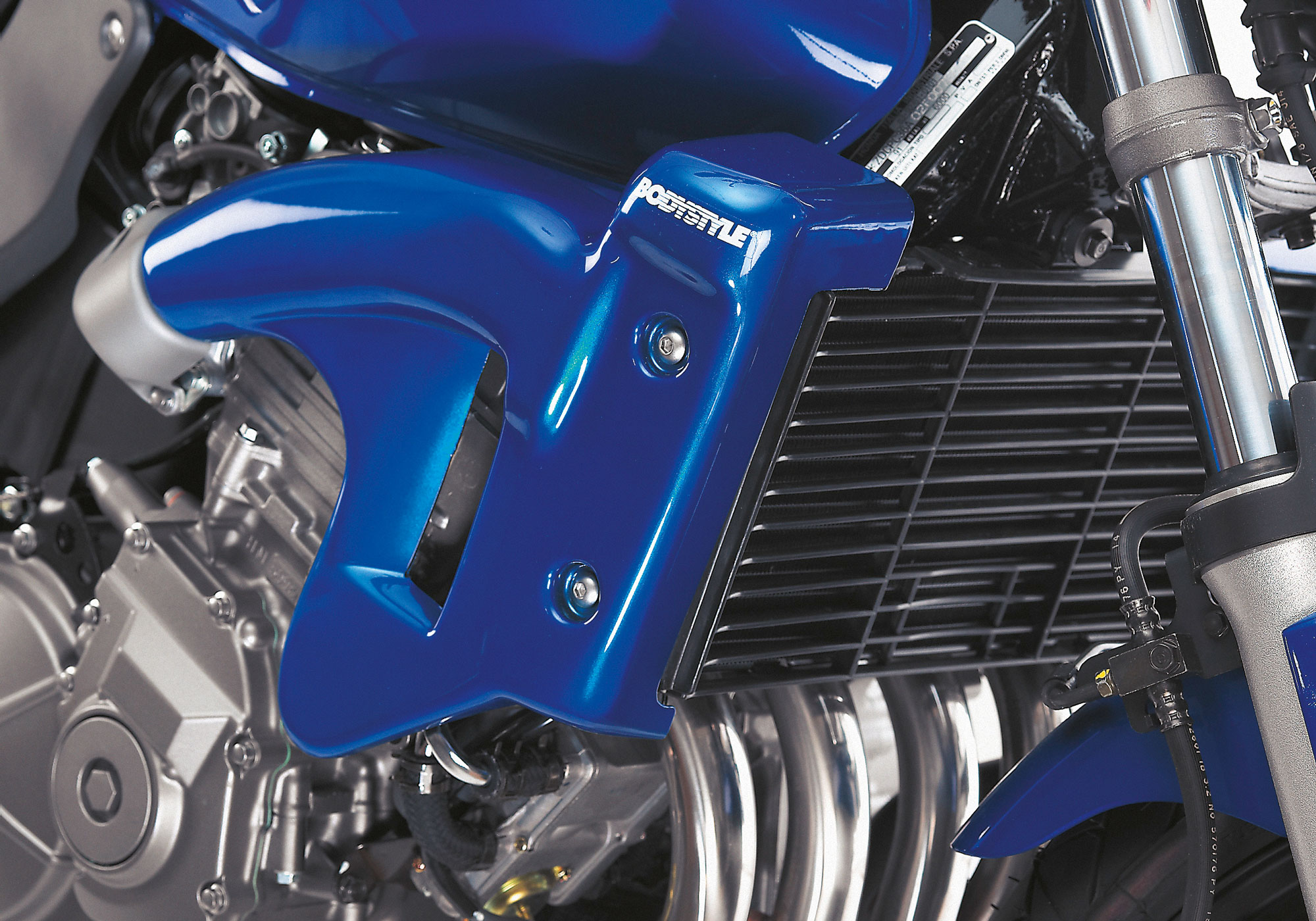 BODYSTYLE radiator side cover ABS plastics unpainted