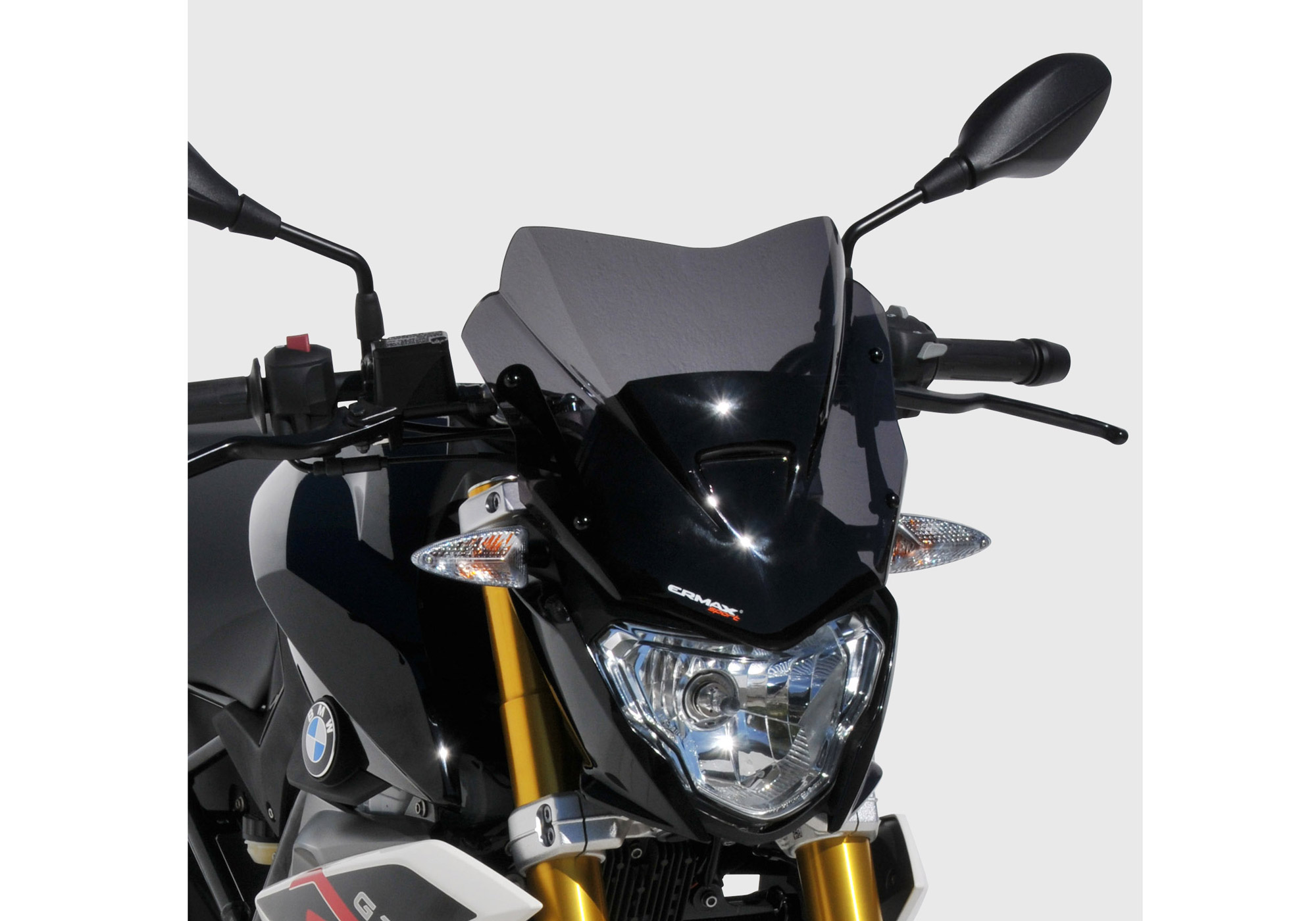 ERMAX naked bike screen Acrylic glass (PMMA)
