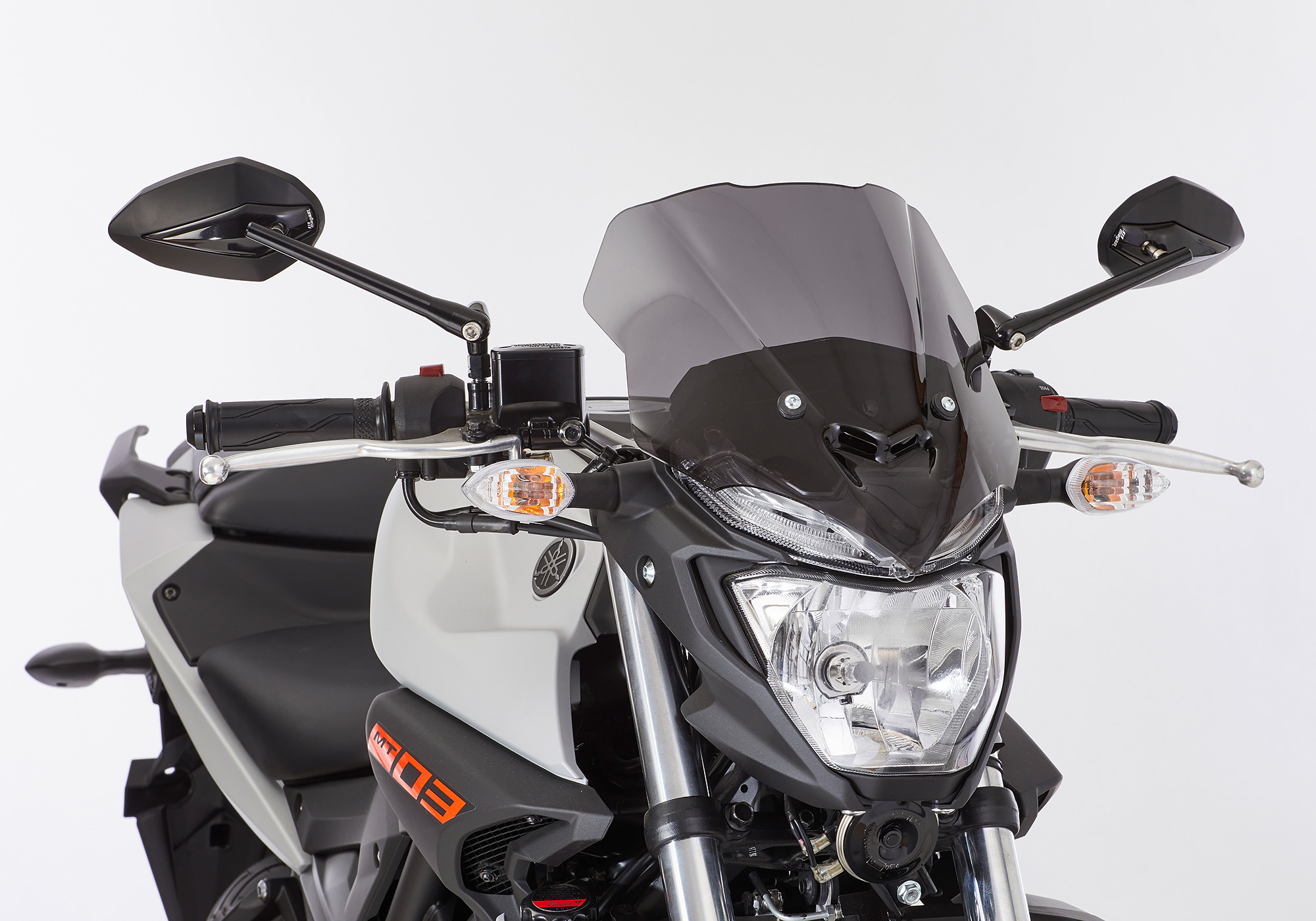 ERMAX naked bike screen Acrylic glass (PMMA)