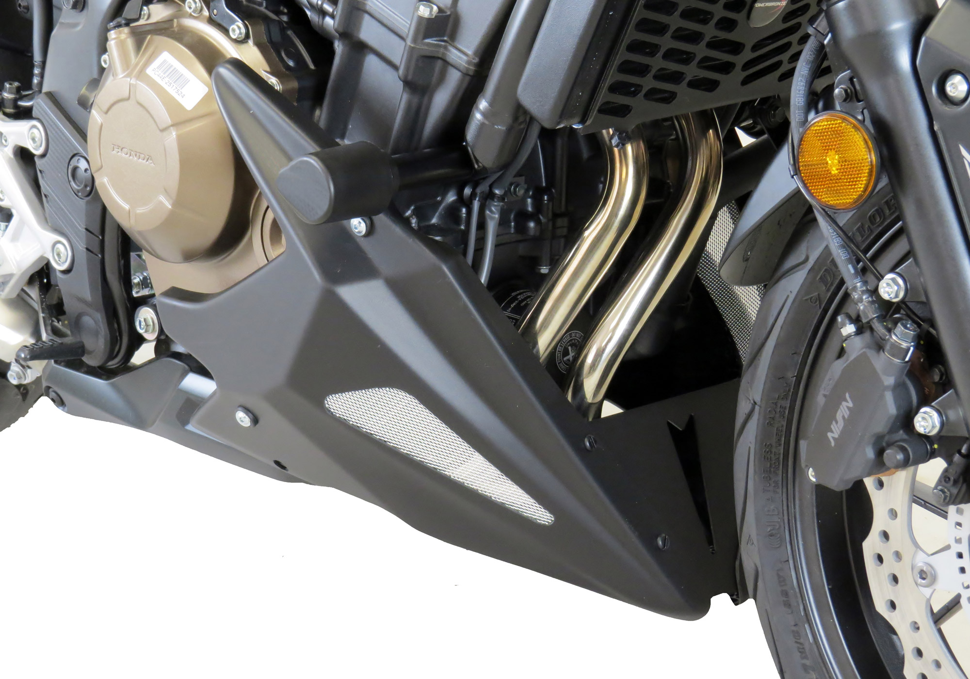 BODYSTYLE belly pan ABS plastics matt black, black