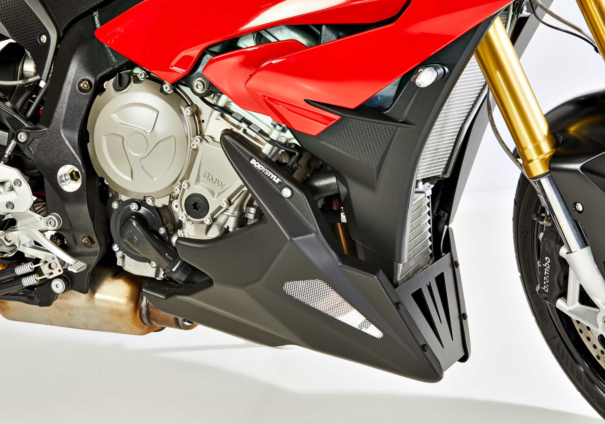 BODYSTYLE belly pan ABS plastics matt black, black