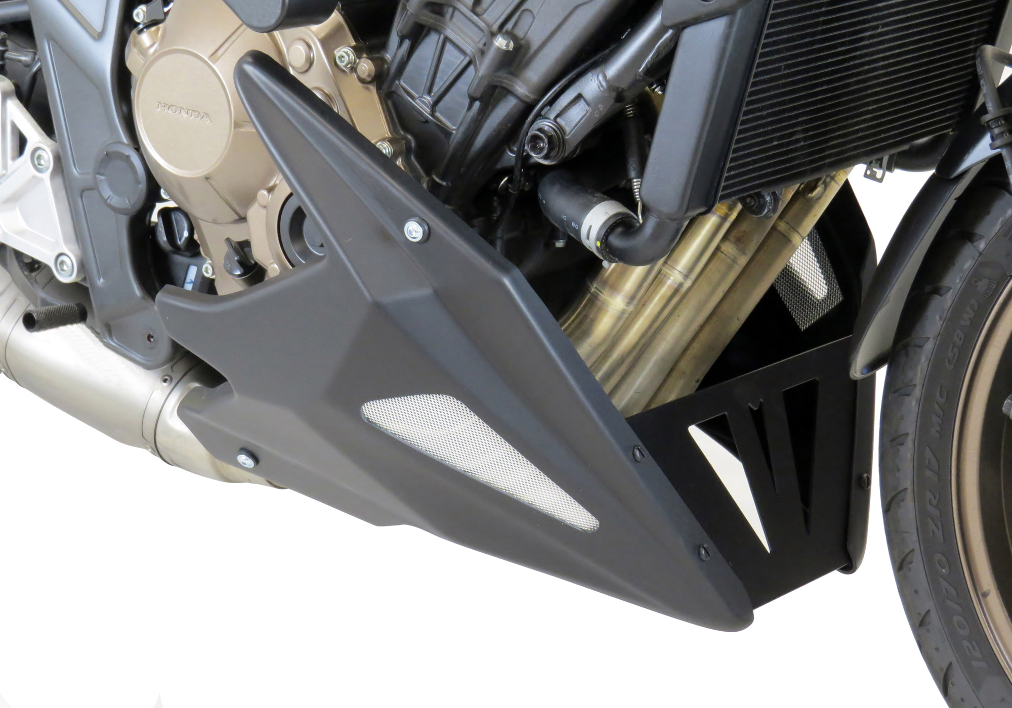 BODYSTYLE belly pan ABS plastics matt black, black