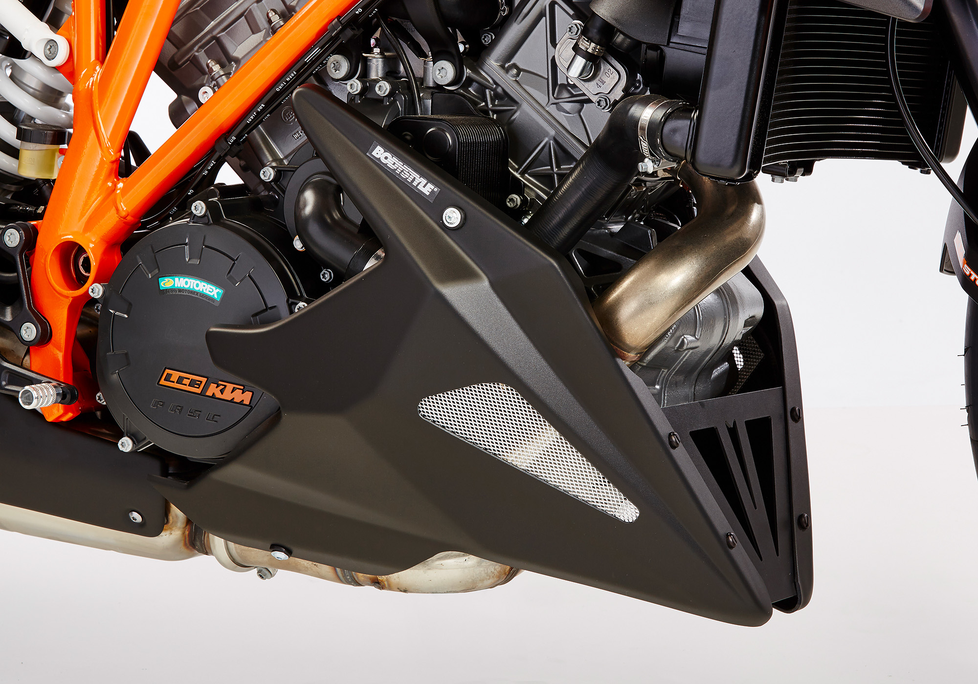BODYSTYLE belly pan ABS plastics matt black, black