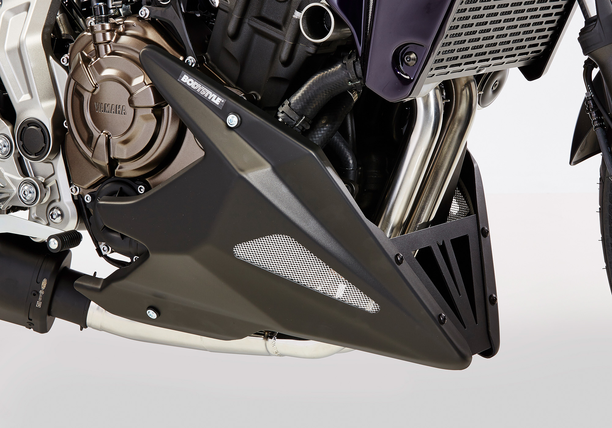 BODYSTYLE belly pan ABS plastics matt black, black