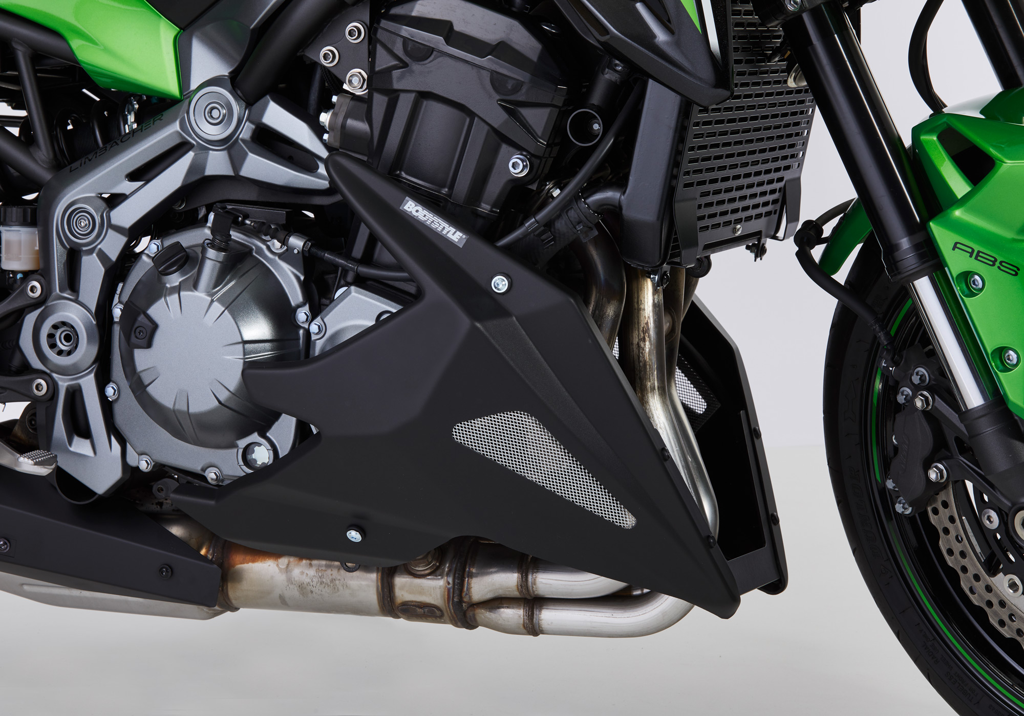 BODYSTYLE belly pan ABS plastics matt black, black