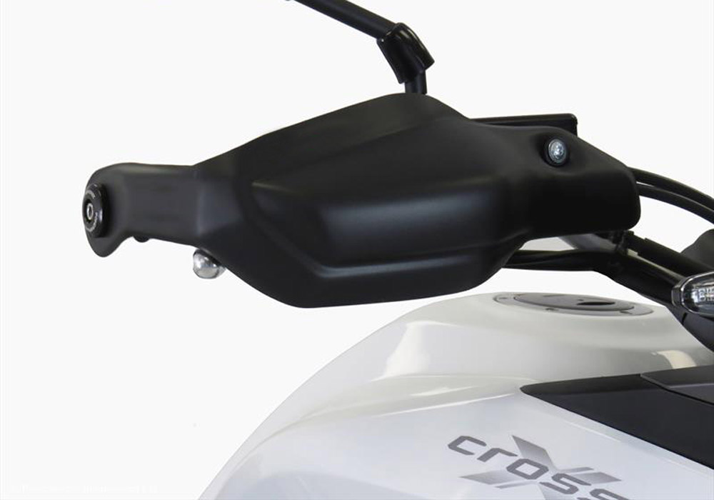 BODYSTYLE hand guards ABS plastics matt black, black