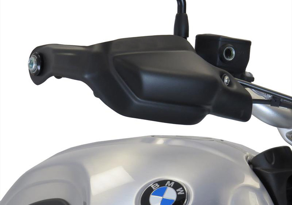 BODYSTYLE hand guards ABS plastics matt black, black