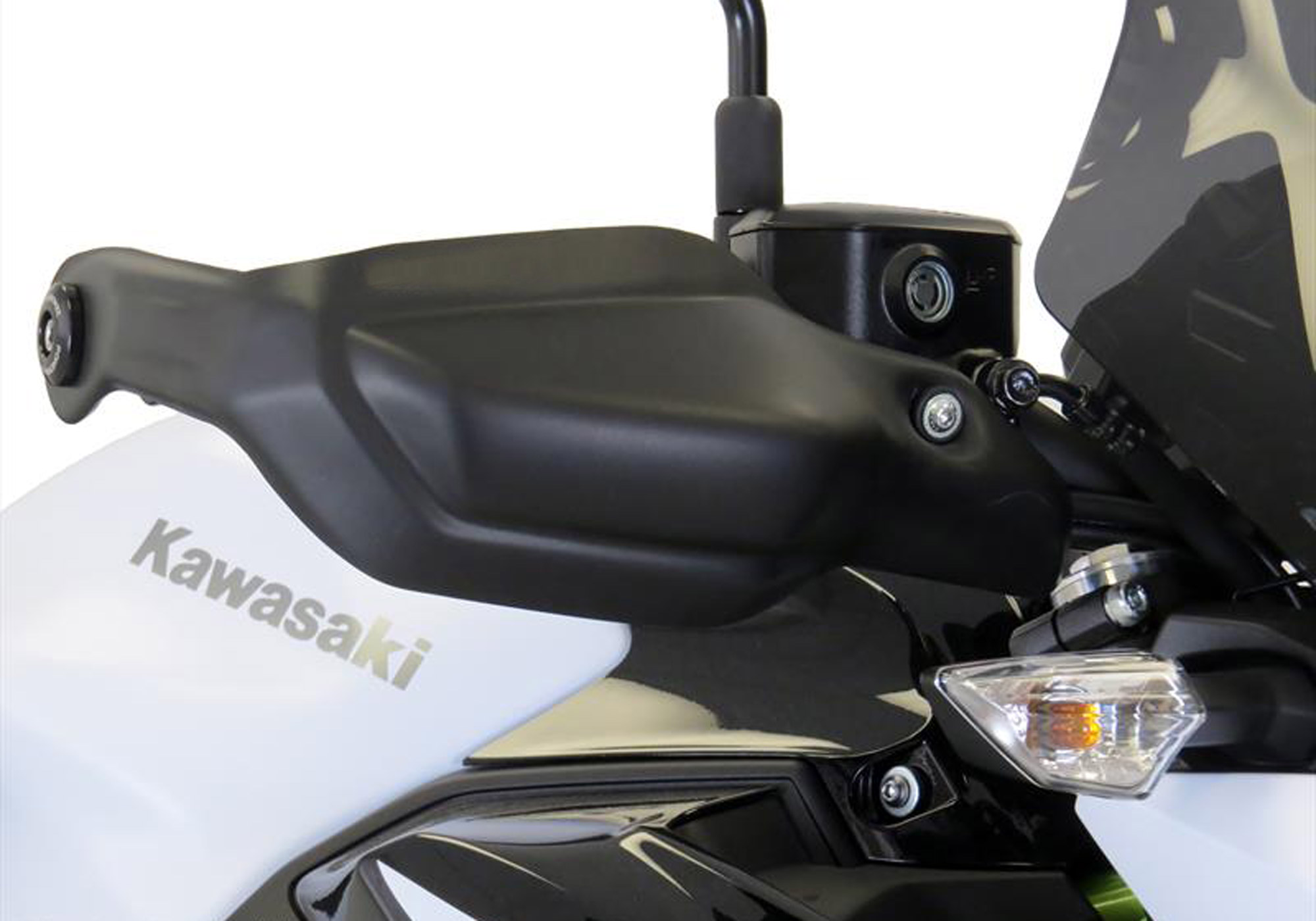 BODYSTYLE hand guards ABS plastics matt black, black