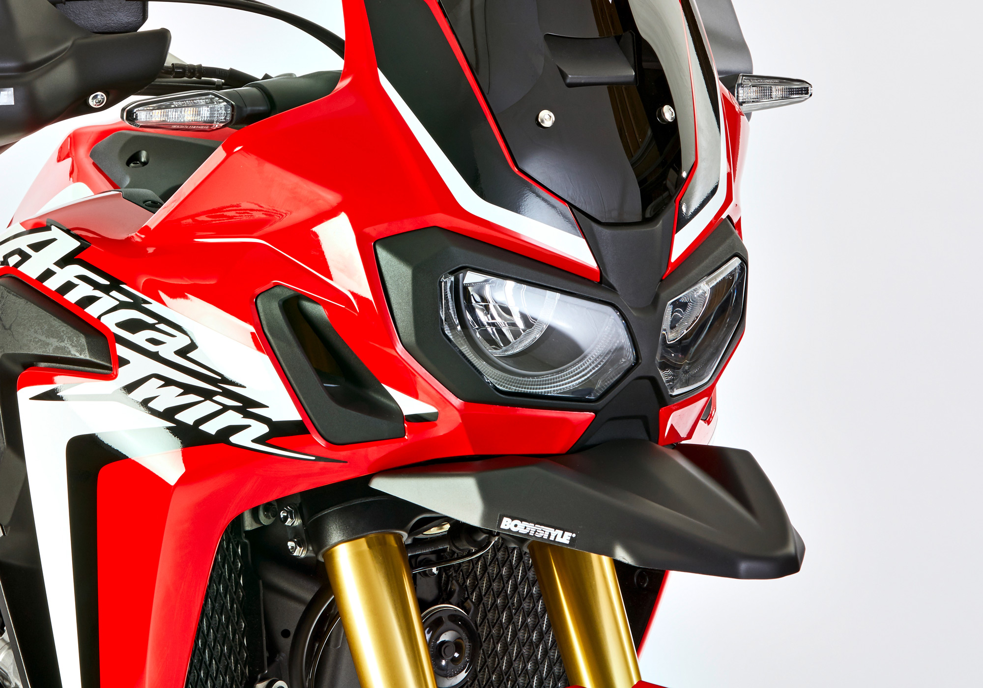 BODYSTYLE beak extension ABS plastics matt black, black