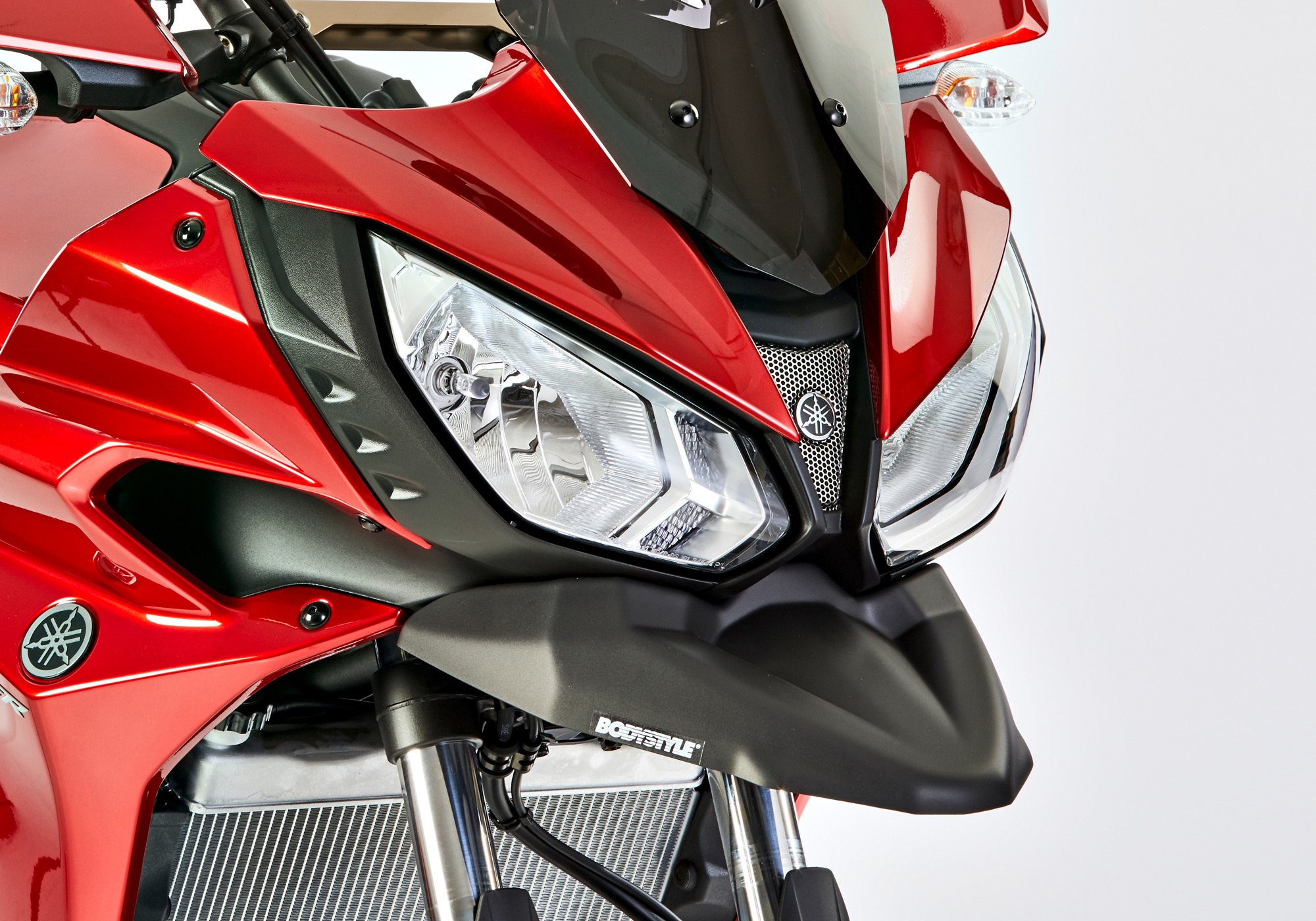 BODYSTYLE beak extension ABS plastics matt black, black