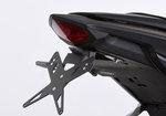 PROTECH kentekenhouderkit inclusief reflector en plaatlicht roestvrij staal/gepoedercoat aluminium zwart