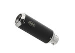 HURRIC Lap 1 coated stainless steel/end cap polished stainless steel matt black
