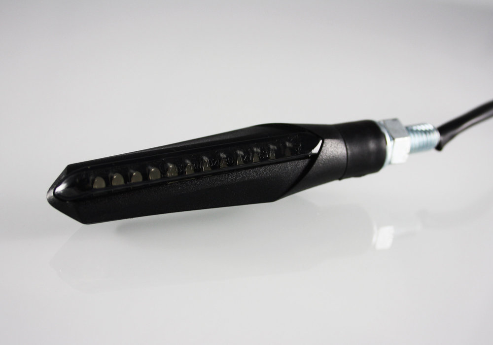 PROTECH Lauflicht LED-Blinker RC-40 Kunststoff schwarz