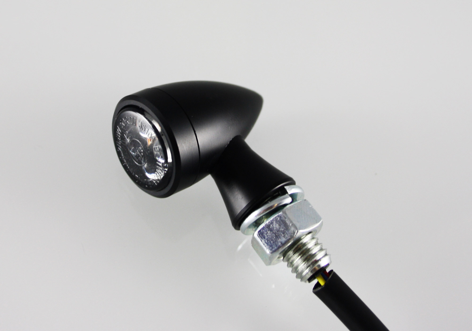 PROTECH LED-Blinker RC-70 Aluminium schwarz, schwarz