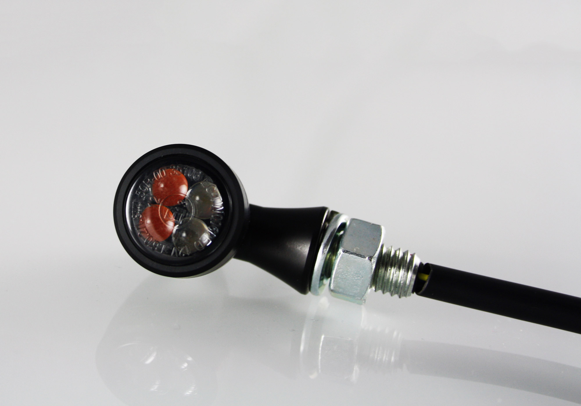 PROTECH RC-70 светодиодный индикатор / Объем поставки 1 кусок алюминиевого чёрного