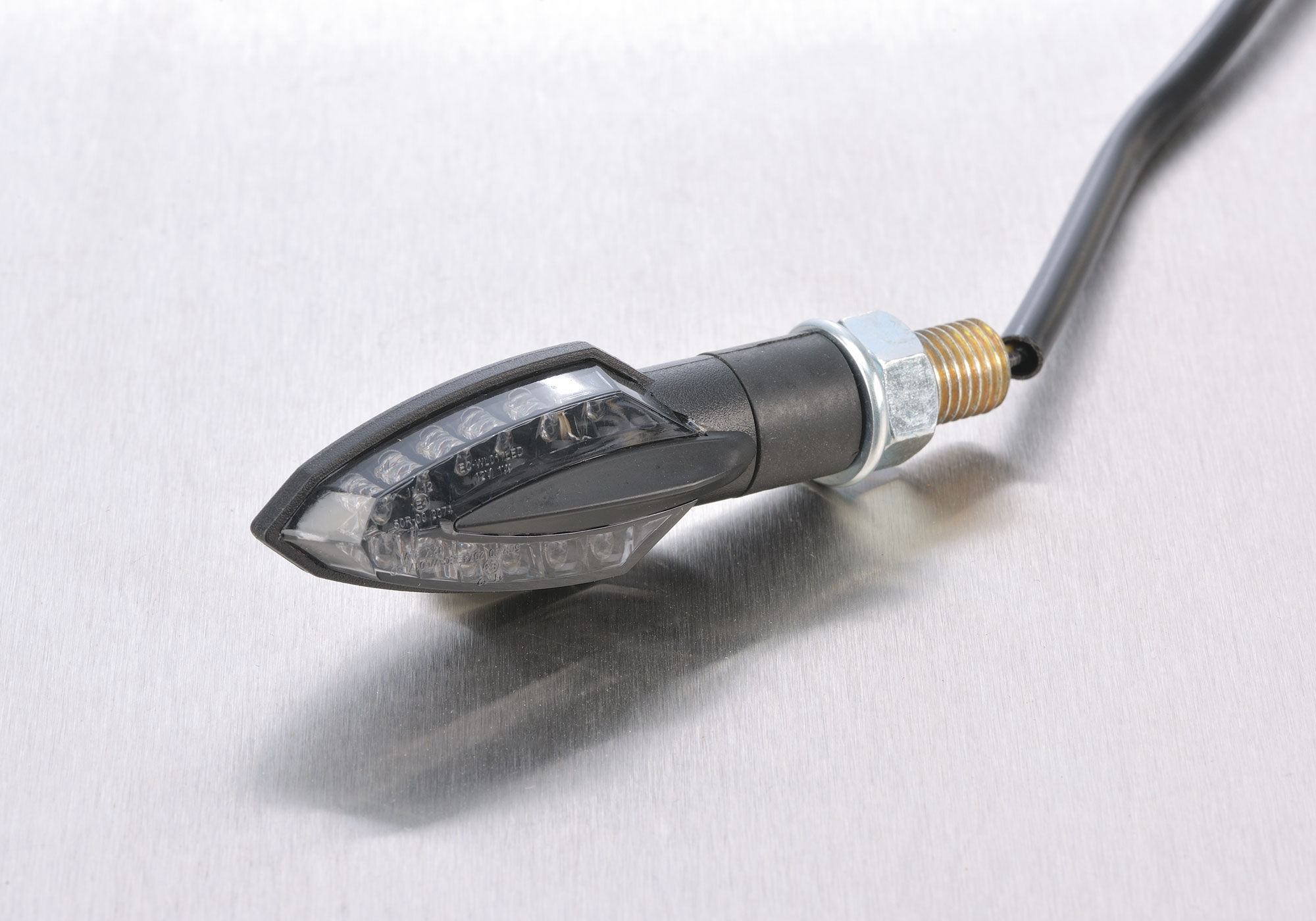 PROTECH LED-Blinker RC-10 Kunststoff schwarz, schwarz