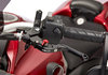 Spojková páka PROTECH Sport 6061-T6-Aluminium černá eloxovaná / seřizovací červená černá/červená