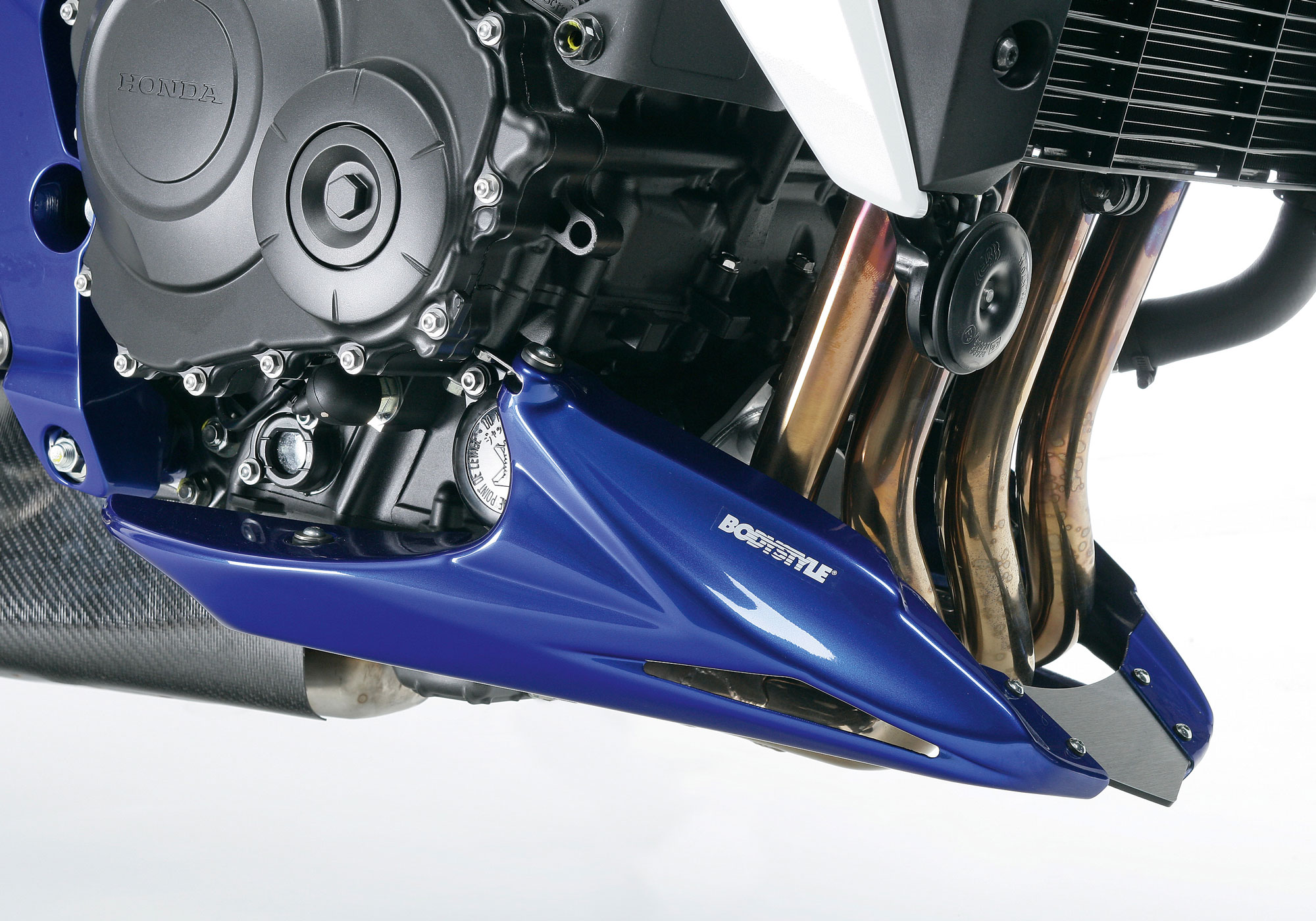 BODYSTYLE belly pan ABS plastics black, black