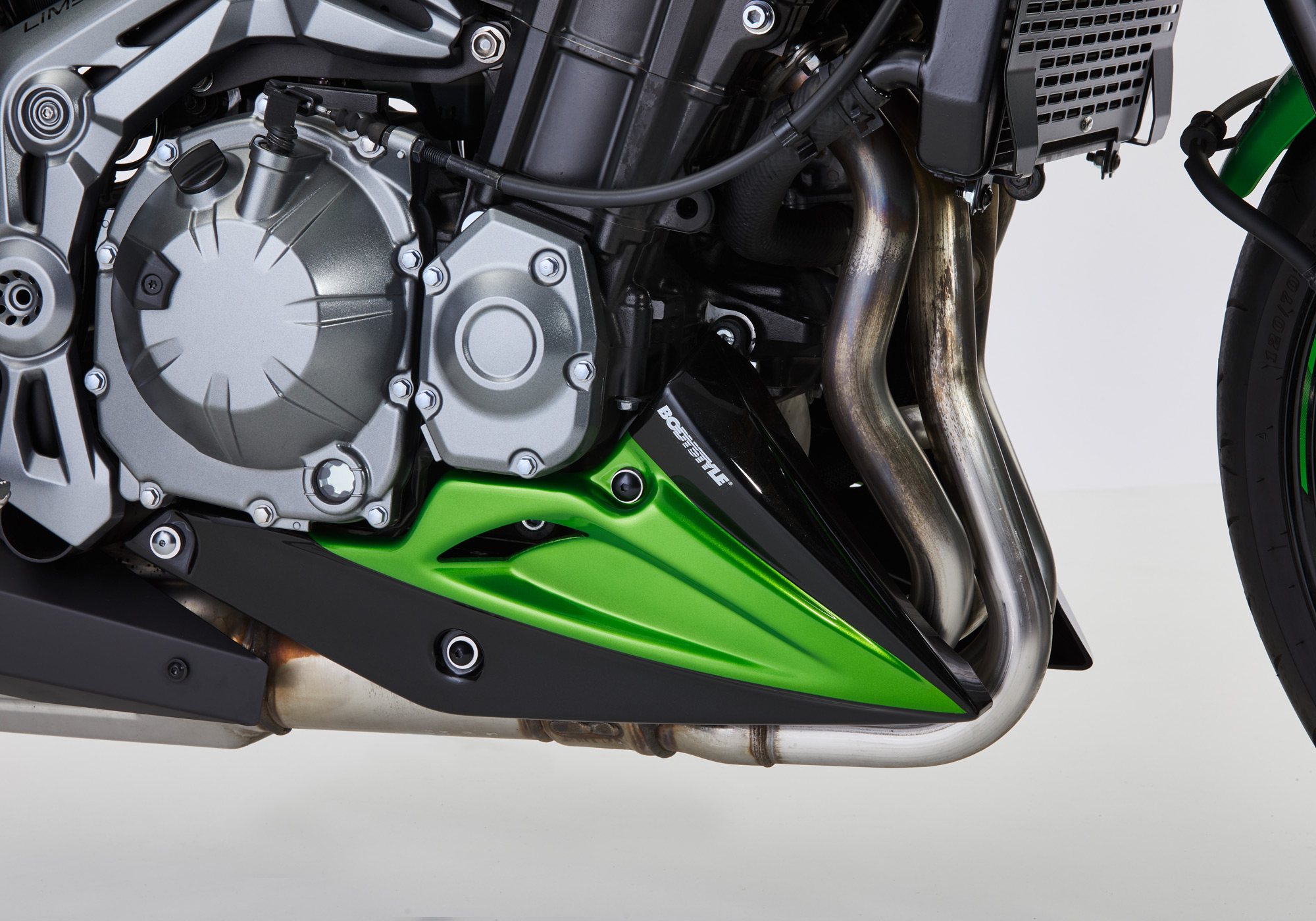 BODYSTYLE belly pan ABS plastics black, black