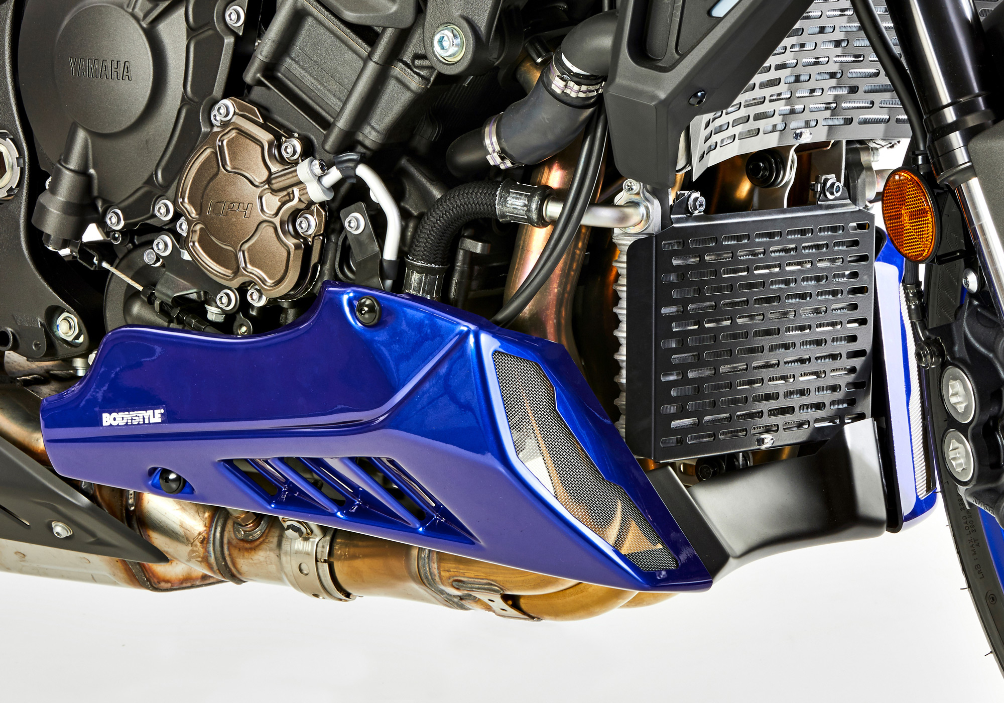 BODYSTYLE belly pan ABS plastics blue, blue